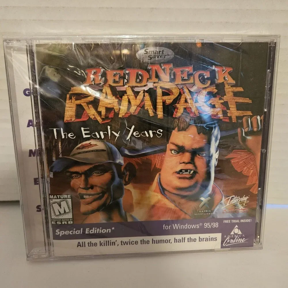 Redneck Rampage The Early Years Special Edition (PC,‎ 1997) Vintage Game New!!